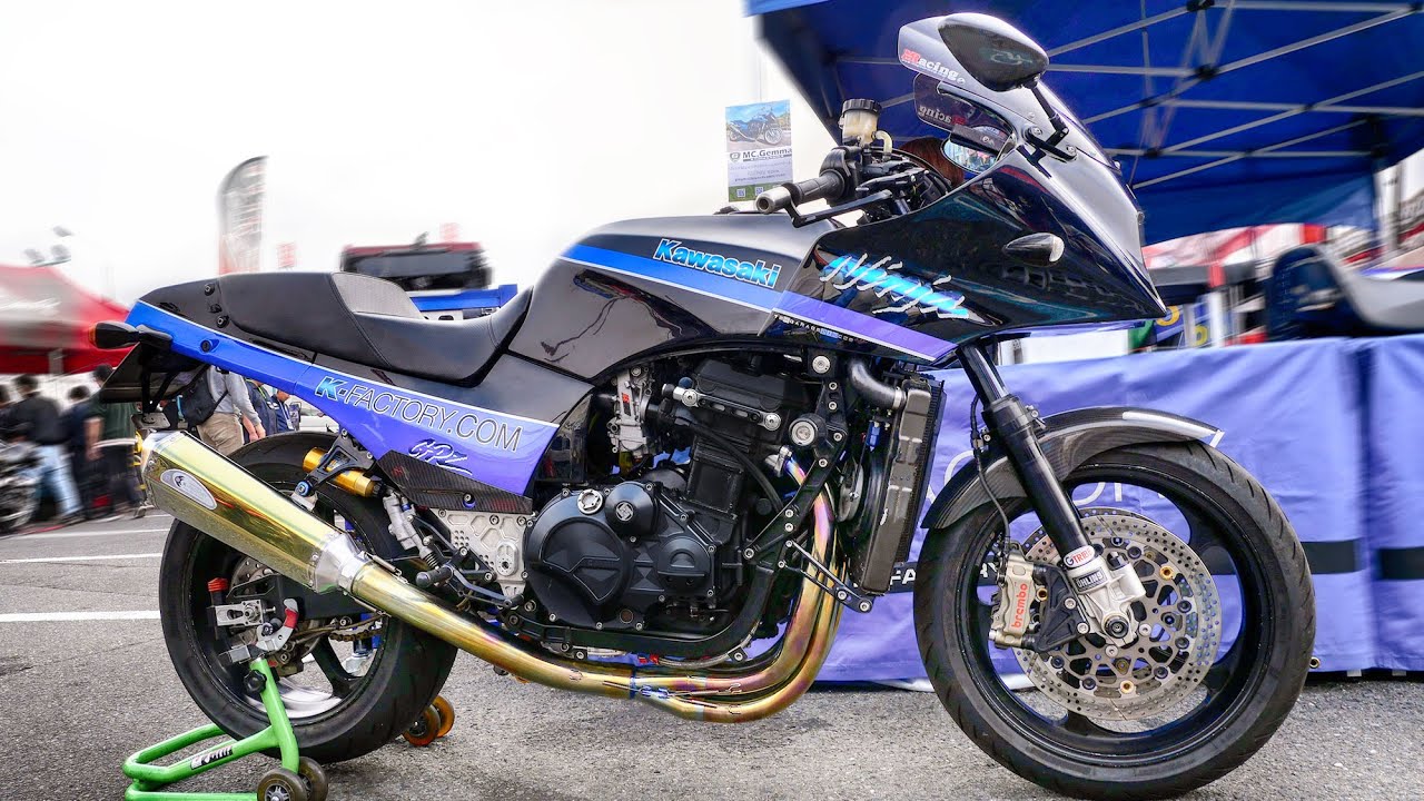 Kawasaki GPZ900R Ninja Custom Bike by K-Factory