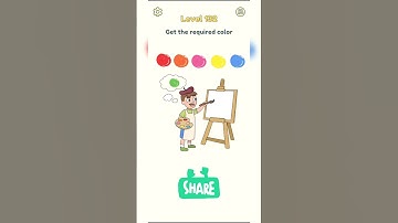DOP 2 Gameplay Level 132 Get The Required Color Shorts Delete One Part Solution and Answer