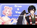 【DRAW &amp; YAP】Collab w/ Oiwa Karasu!【Ayana Spector】