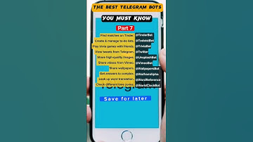 10 most useful telegram Bots || part 7 || #shorts #telegram #bots