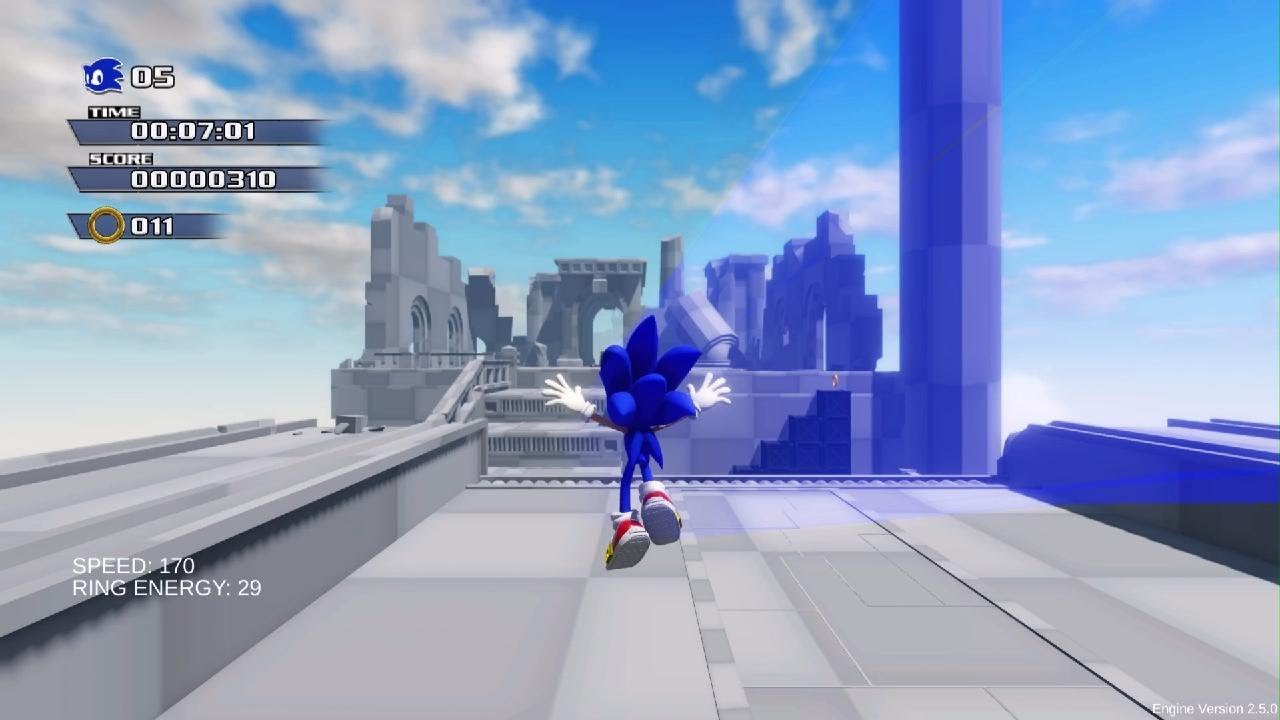 Sonic unleashed engine