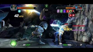 MCOC AW Bishop boss with warlock