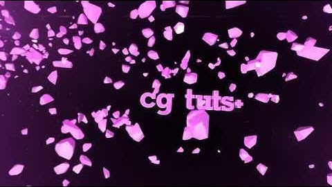 Using Xplode to Shatter Objects In C4D - Preview