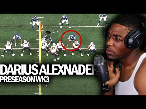 Video Darius Alexander ALL SNAPS vs Patriots | Preseason Week 3