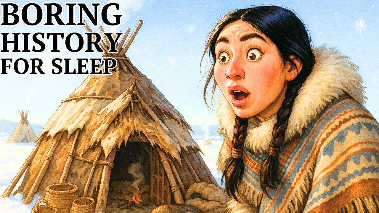 How Did Native Americans Build Warm Shelters to Survive Deadly Winters | Relaxing History for Sleep