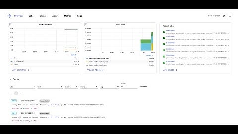Ray Dashboard Walkthrough