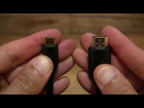 Video: Mini HDMI: Popis, účel Rozhrania