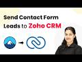 Automatically Send Contact Form Leads to Zoho CRM