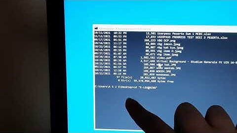 Cara copy-paste folder dan file ketika tidak bisa boot-up windows menggunakan Command Prompt