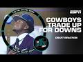 The Pat McAfee Draft Spectacular lauds Cowboys for trading up for Caleb Downs