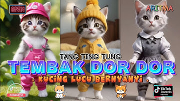 TEMBAK DOR DOR & TANG TING TUNG VERSI KUCING DAN KAWAN KAWAN TERBARU