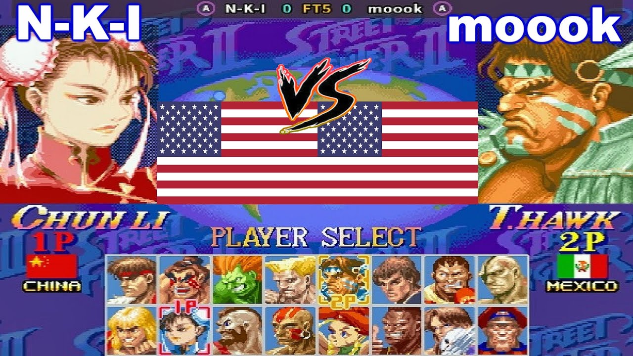Super Street Fighter II X: Grand Master Challenge - N-K-I vs moook FT5 ...