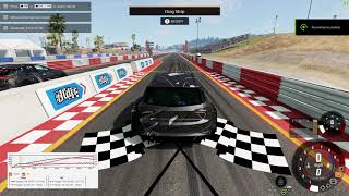 Beam NG Drive 6 second! 1/4 mile drag car