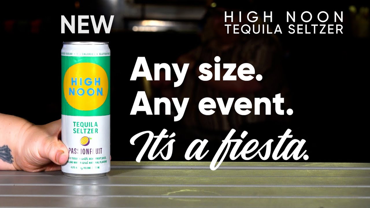 High Noon Tequila Seltzer Frank the Tank Spring Break YouTube