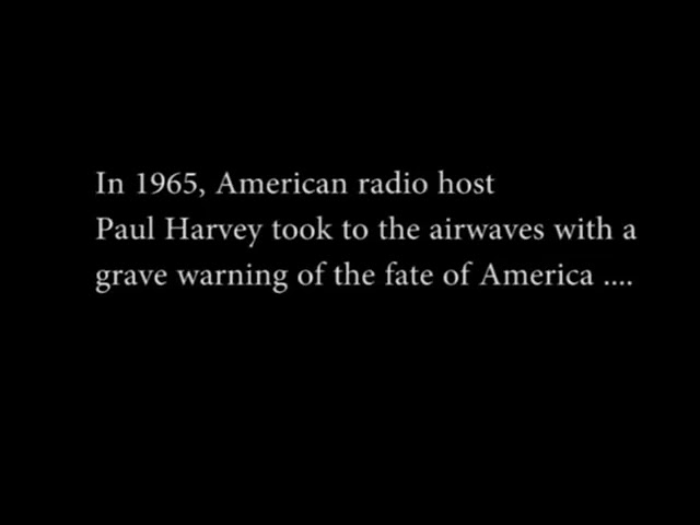 Freedom to Chains - Paul Harvey