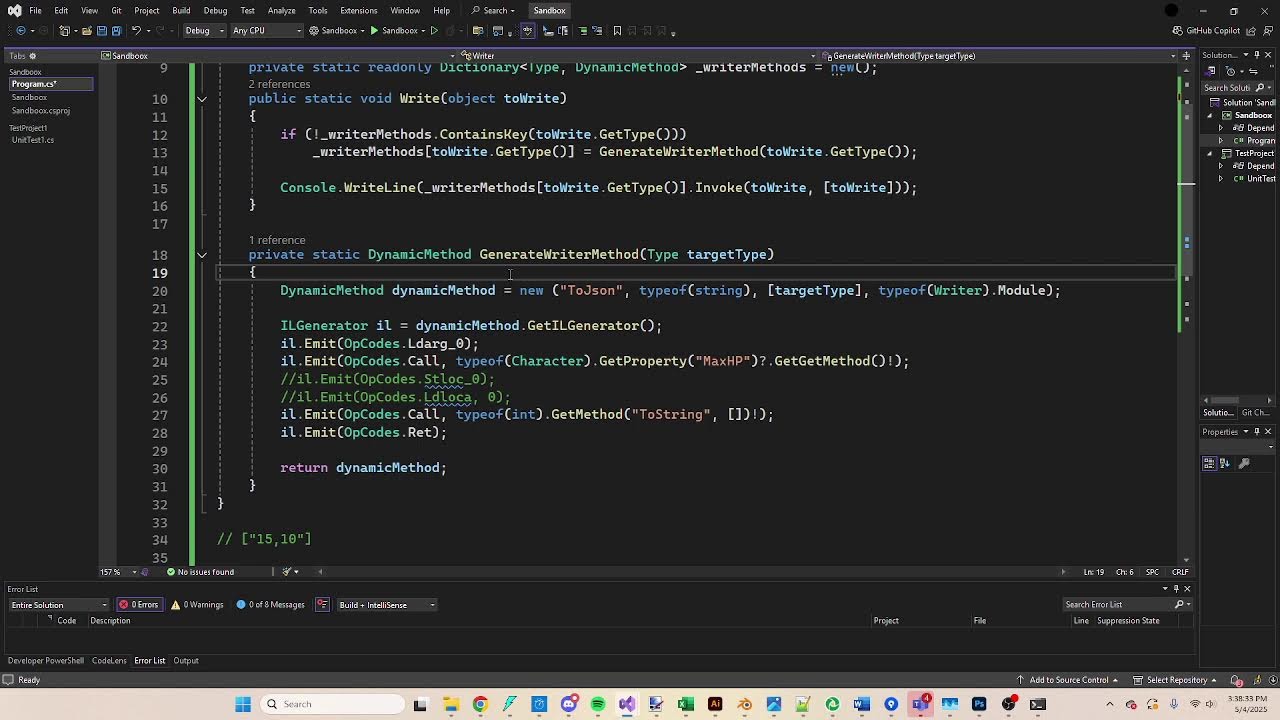 Casual Programming - DynamicMethods