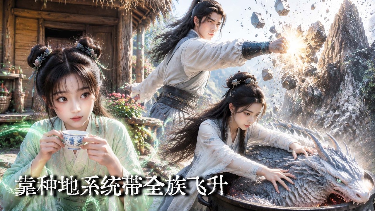 【靠種地系統帶全族飛昇】她穿成玄幻世界廢柴孤女，本想種菜養家，沒想到隨手養出的靈獸掀翻玄幻大陸！喝她茶水的哥哥，一拳秒了十萬大山
