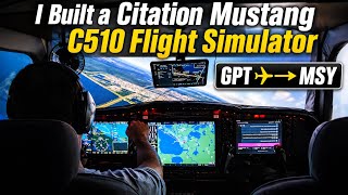 I Built a Citation Mustang Flight Simulator - GPT to MSY
