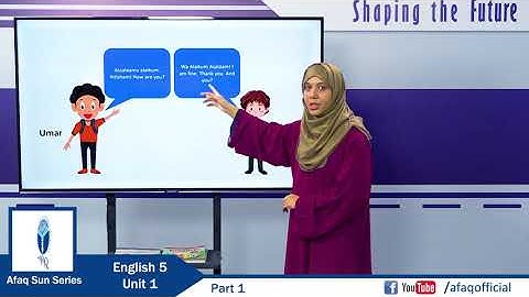 NSS English Grade 5 Unit 1 Part 1 - AFAQ