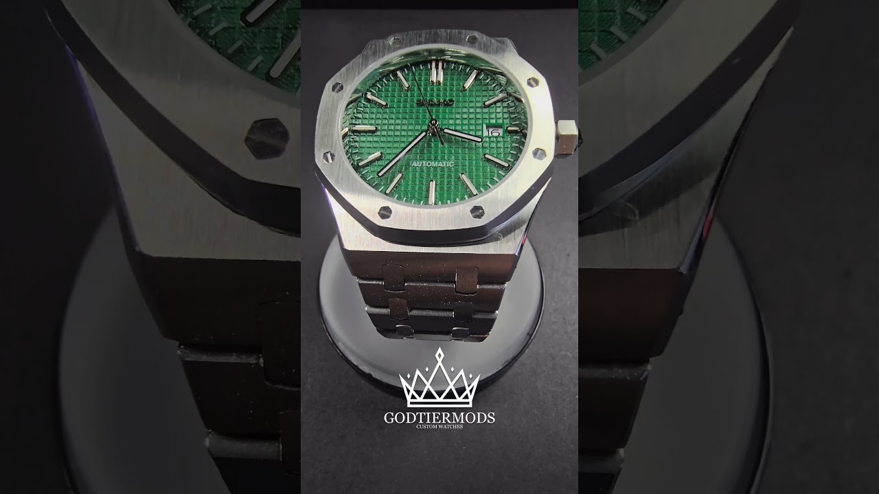 Seiko AP Royal Oak Green Dial Mod 