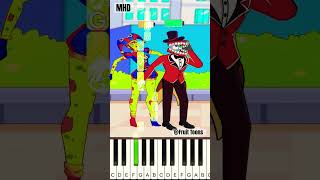 Who can prevent Zombie Pomni Hurt Everyone: Gangle or Rich Cameraman | TADC @ByFruitToons - Piano