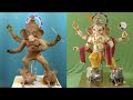 Mitti Ke Ganesha - 2020 / Making eco friendly Ganesha at home / घरपे गणेशजी की मूर्ति कैसे बनाये  -1