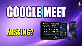 Google Meet Not Showing in Android Auto? Check Updates, Account & App Launcher