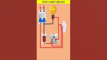 Test Lamp Circuit #shorts #electricedison #lamp #testlamp #electrical