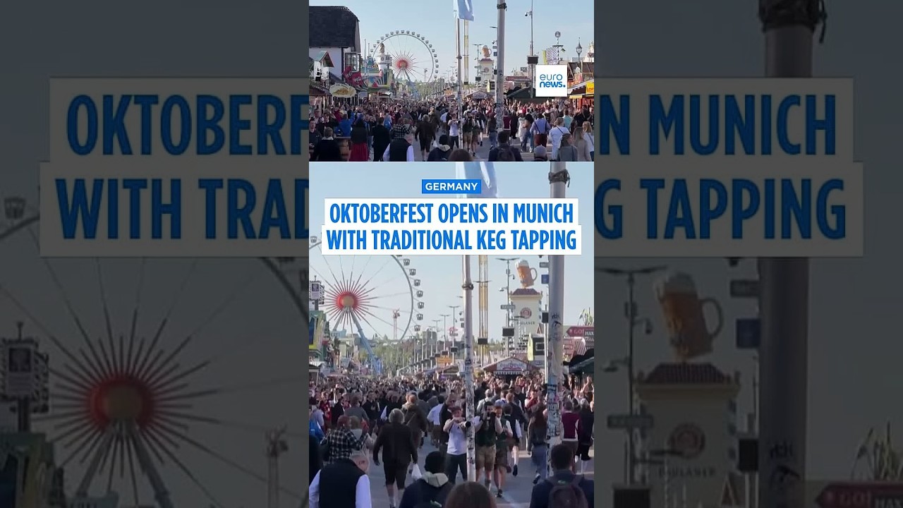 The keg is tapped: Munich springs to life as Oktoberfest returns