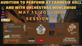 Carnegie &amp; colORCHESTRA Auditions Finals Session 6