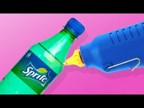 فيديو: كيفية إعادة تدوير الزجاجات البلاستيكية