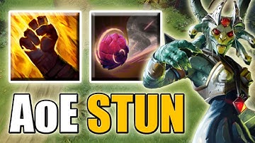 AoE Rolling Thunder Stun with Sleight of Fist [FUNNY ABILITY DRAFT MECHANICS] Dota 2