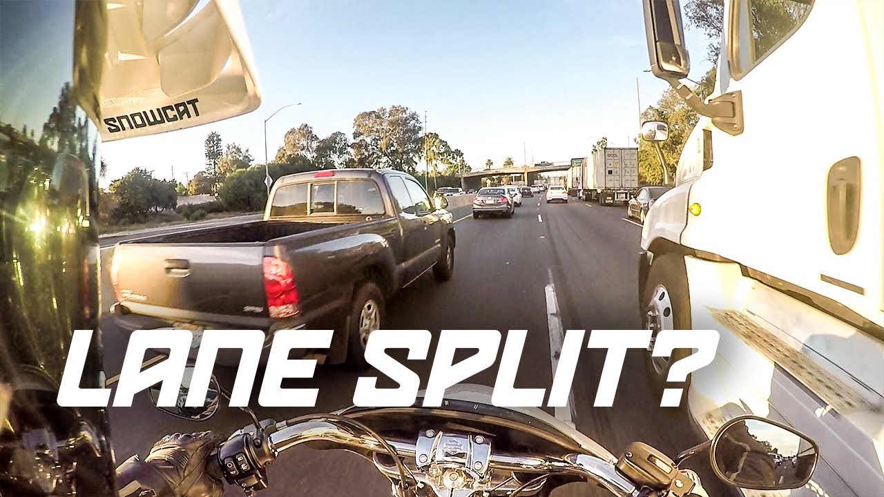 Can you Lane Split a HarleyDavidson? (2018 Sport Glide) YouTube