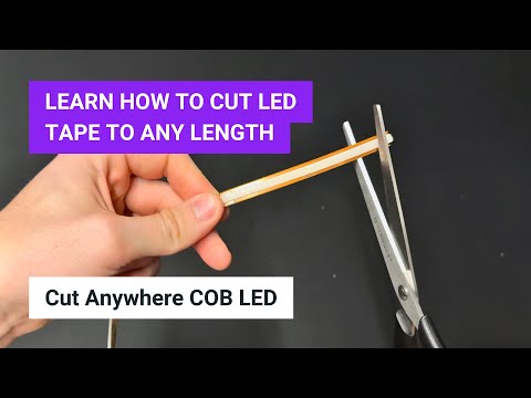Learn How to Cut LED Tape to Any Length