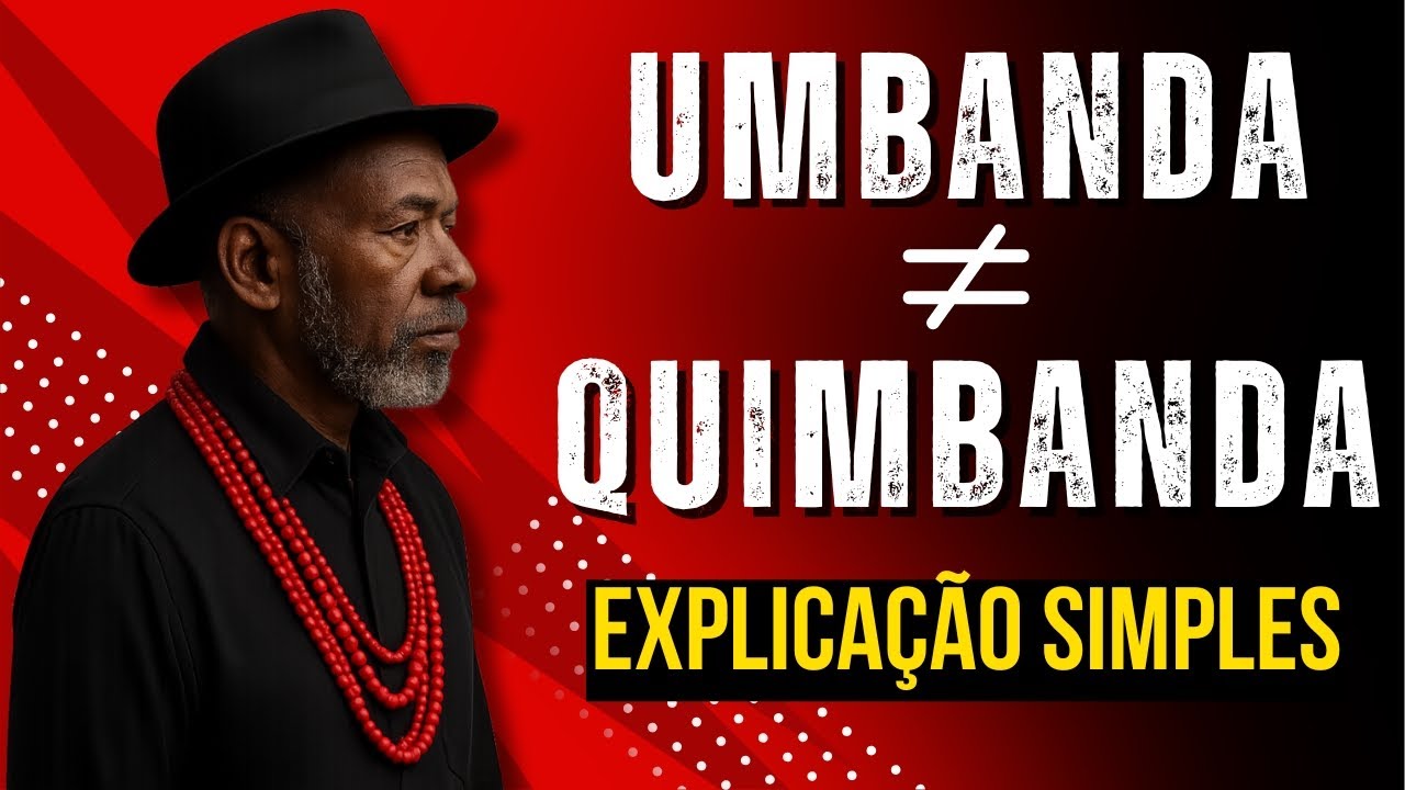 🕯️ Qual é a Diferença entre Umbanda e Quimbanda? Explicação Simples! 🖤