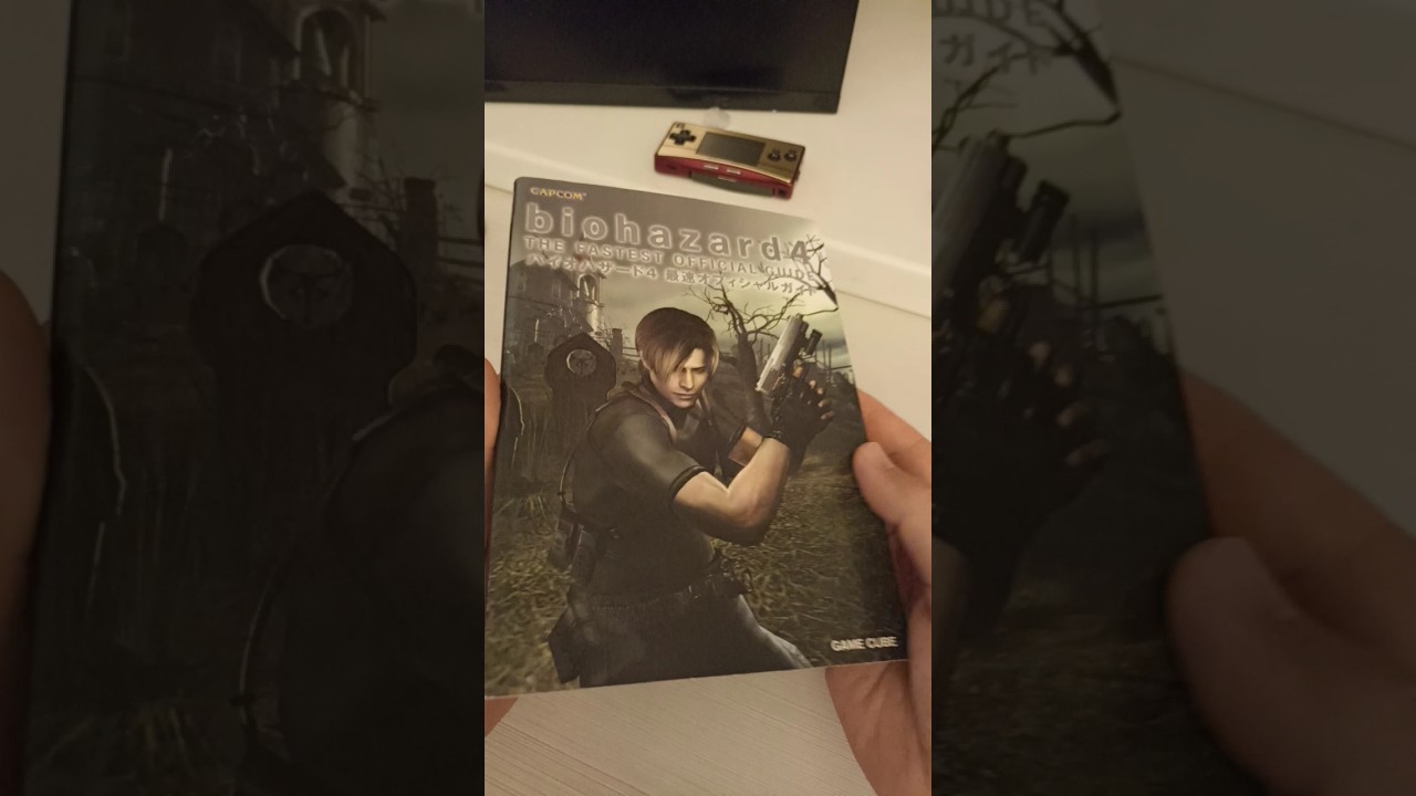 🤗 Интересный гайд книга по Resident Evil 4 Biohazard fastes guide book