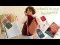 WHATS IN MY BACKPACK! backpack tour and back to school supplies haul 💌📚