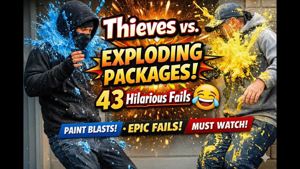 Porch Pirate Compilation: The Paint Trap Project (Target #01) 📦💥