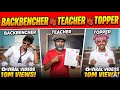 Backbencher V/s teacher 🤣||#funny #schoollife #viral_video 