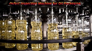 Cutting-edge AI vision inspection machine for defect detection in plastic handle bottles
