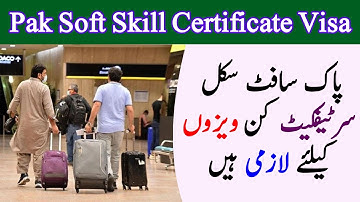 pak soft skill certificate for new work visa holder | PakSoftSkills Application