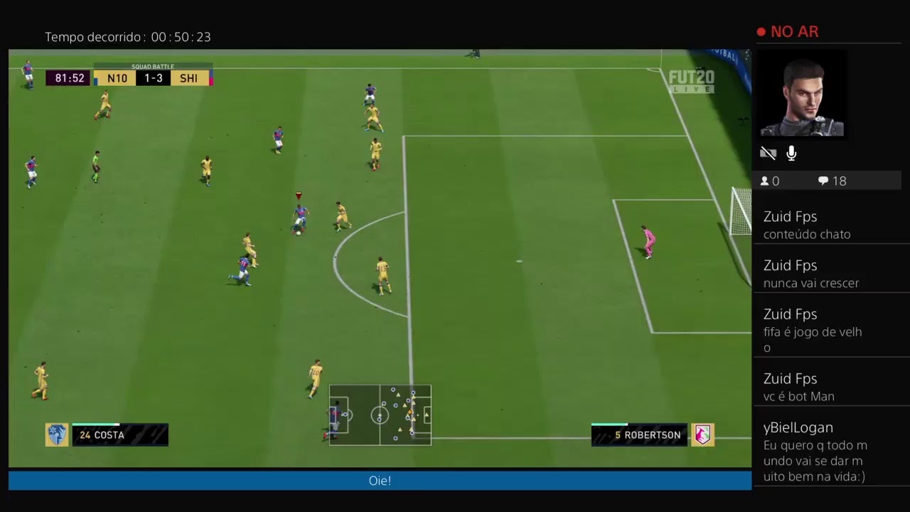 TENTADO fazer trade no fifa 20