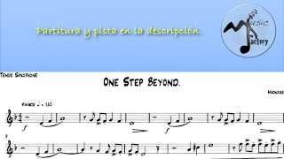 Miniatura del video "One Step Beyond Backingtrack."