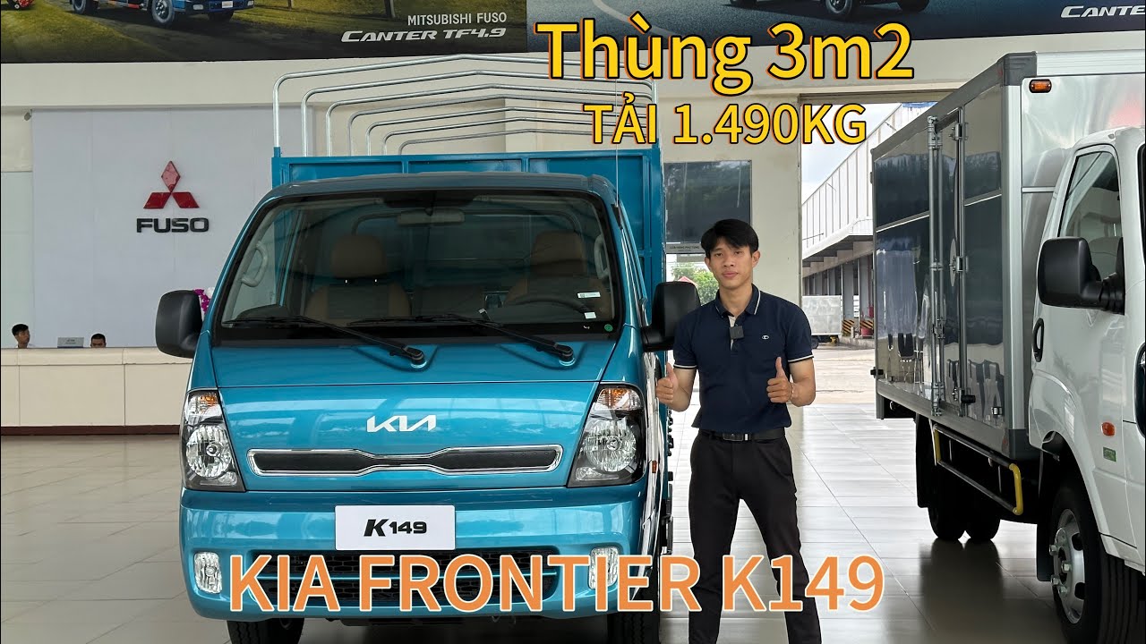 KIA FRONTIER K149| THÙNG 3M2 | TẢI 1.490| HẠ TẢI CỦA DÒNH K200 E5