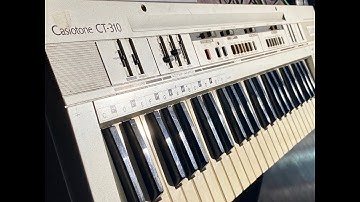 Casio CT 310 : Vintage Keyboard Ambient Noodlings