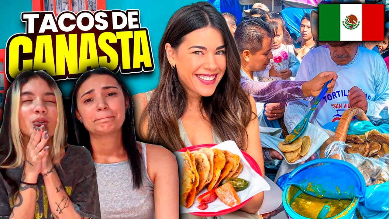¡TOP TACOS DE CANASTA EN 🇲🇽CDMX! Populares, Económicos y SABROSOS - 🇨🇺CUBANAS REACCIONAN