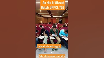 Daro mat mere baccho aa rha h Vikrant batch UPPCL TG2 FREE FREE Lutero Se sawadhan rhe