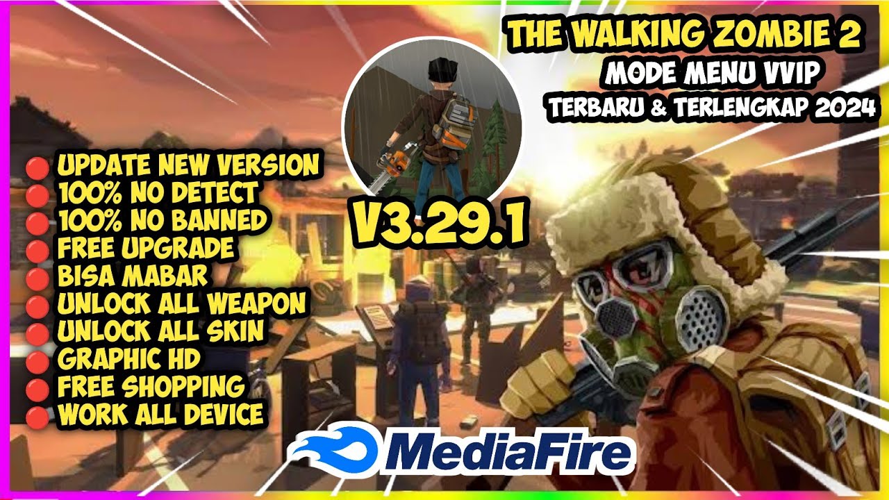 UPDATE‼️ The Walking Zombie 2 Mod Menu Apk V3.29.1 Terbaru