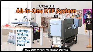 Celebrity Model S 40 All-In-One Otter DTF Printer System! Printing, Shaking, Curing, Purifying & Press! Net Worth