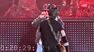 Guns N' Roses --  Sorry Live